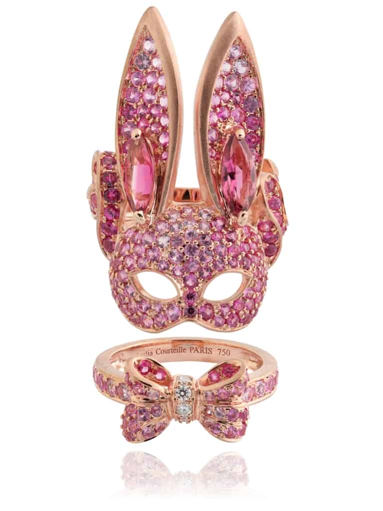 Parisian Jeweler Lydia Courteille releases La Vie en Rose Collection of pink diamonds. Story on EcoLuxLuv by Jim Tobler.