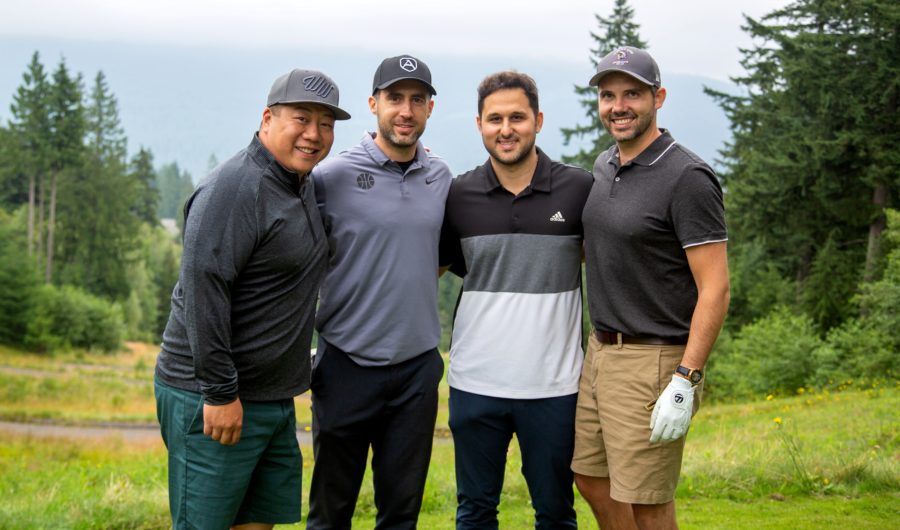 Foursome the Whiskey Wisemen Charity Tournament at Westwood Plateau Golf Club