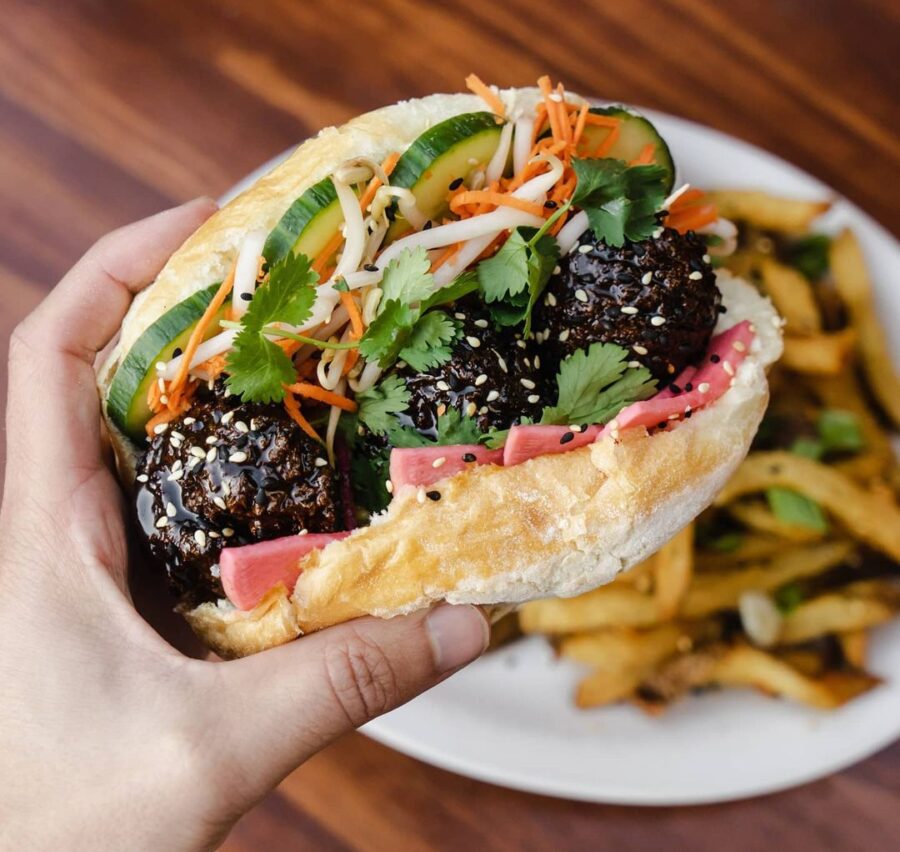 Asian sub, best sandwich in vancouver, top 5, vegan, plantbased eating, health lifestyle, support small business, shopbclocal, vancouver, bc, vancity, helen siwak, ecoluxliving