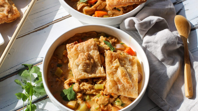 #SusanCooksVegan: Let’s Make No Bake No Chicken Pot Pie