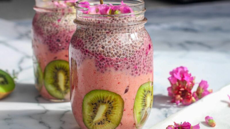 #SusanCooksVegan: How To Make Strawberry Nice Cream & Dragon Fruit Parfait