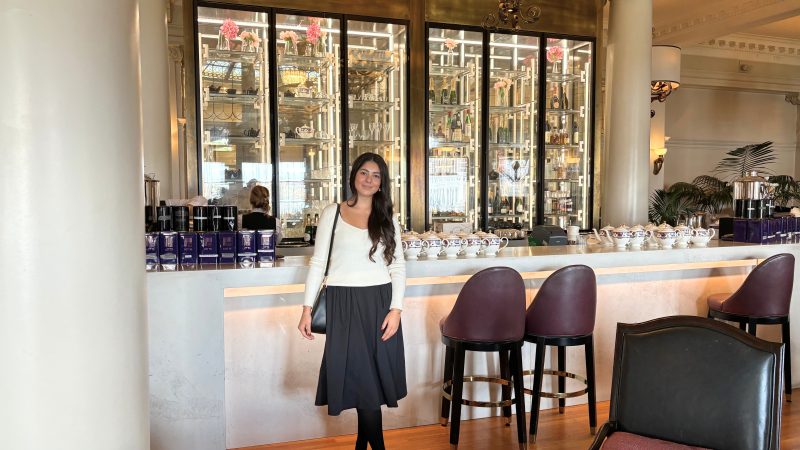 Artistry in Action: Live Painting at Fairmont Empress Afternoon Tea