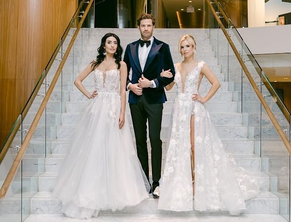 Luxe Wedding Soirée Inspires with Couture & Culinary Delights