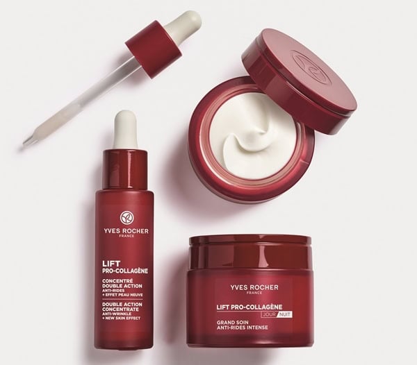 Yves Rocher Lifte Pro Collagen Collection shared by EcoLuxLifestyle Womens Magazine in Vancouver, BC, Canada by Helen Siwak Author